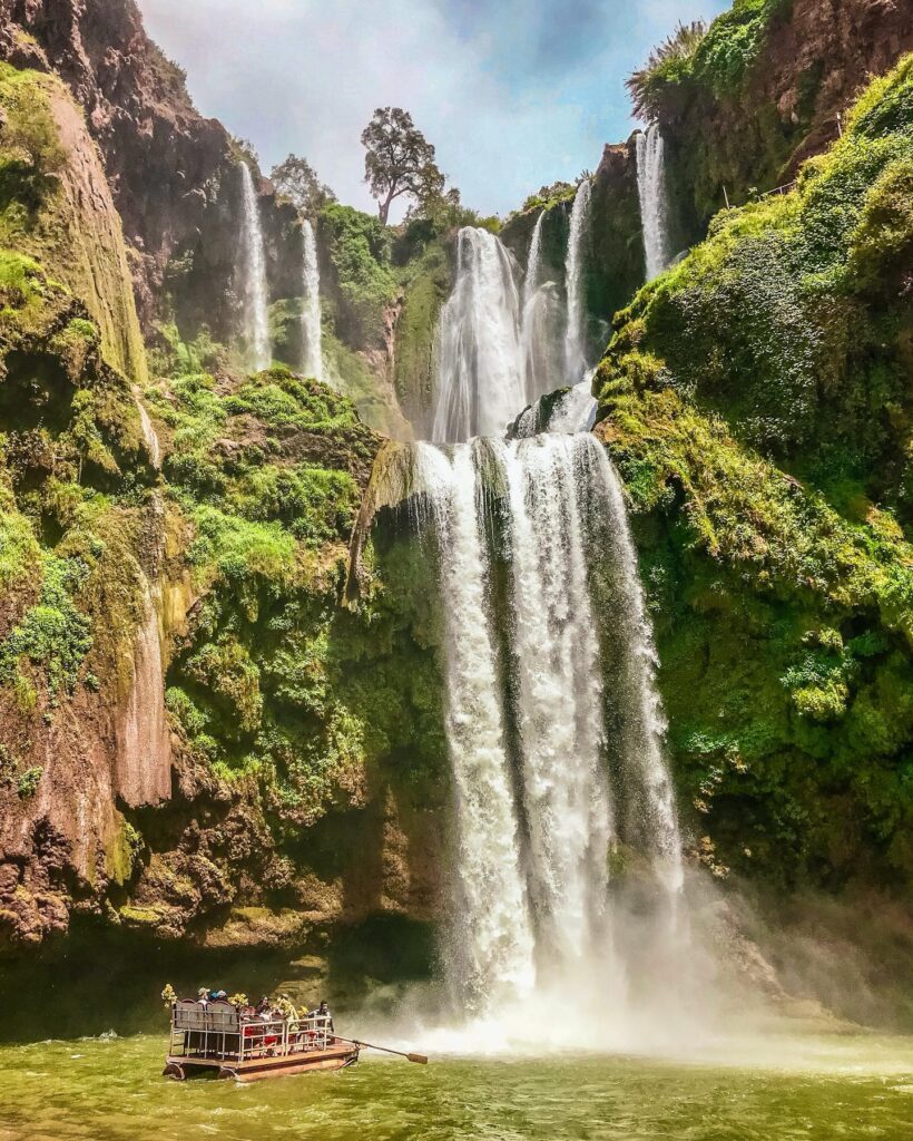 day trip from marrakech to ouzoud waterfalls
