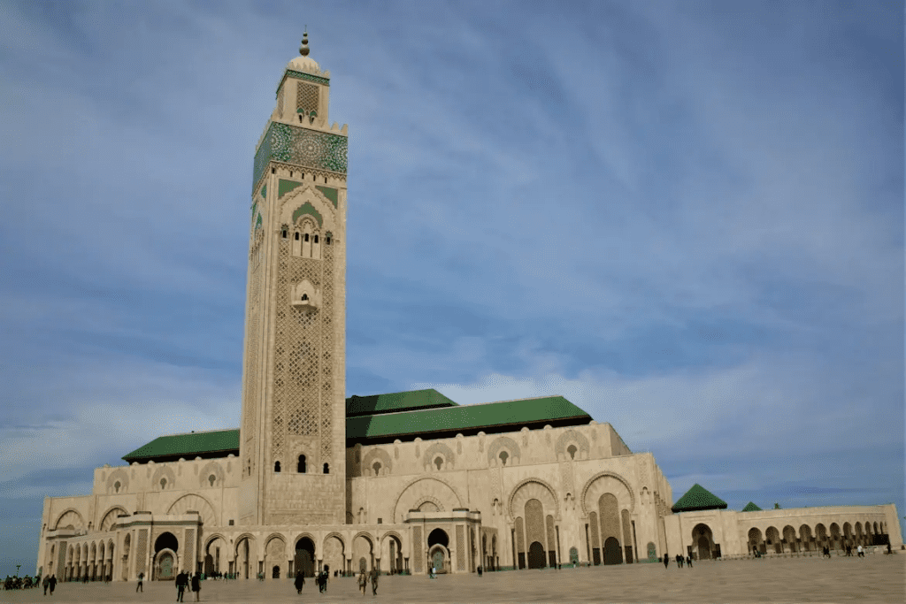the biggest Hassan 2 Mosque Casablanca Morocco