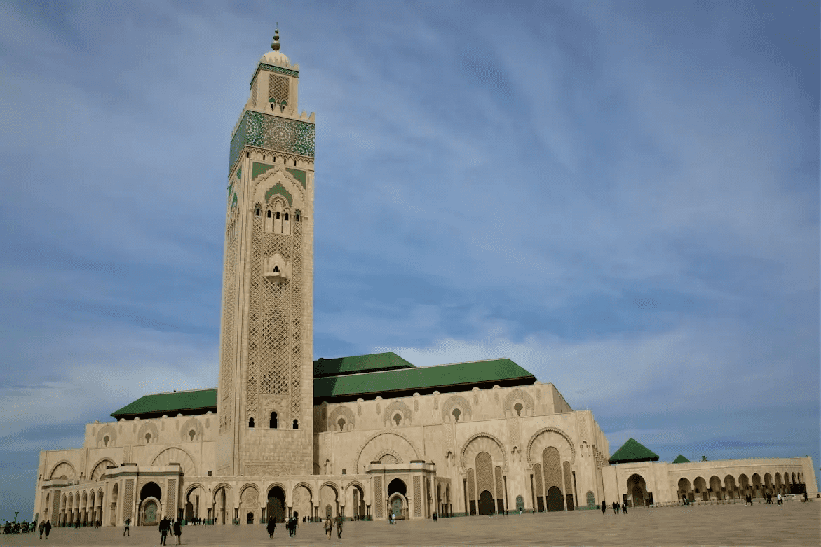 the biggest Hassan 2 Mosque Casablanca Morocco
