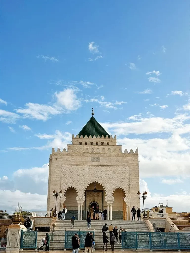 Hassan tower rabat the capital of Morocco
