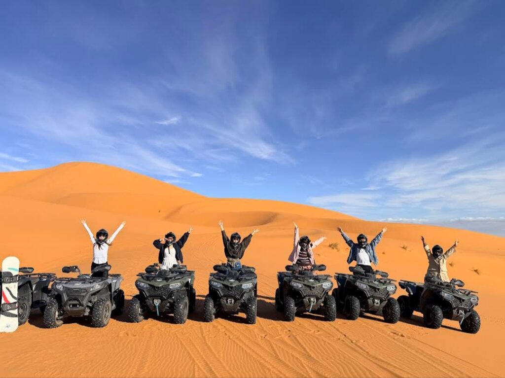 atv experience merzouga desert morocco