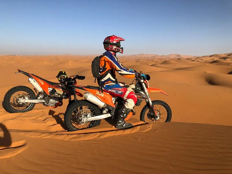 moto bike KTM activities Merzouga desert