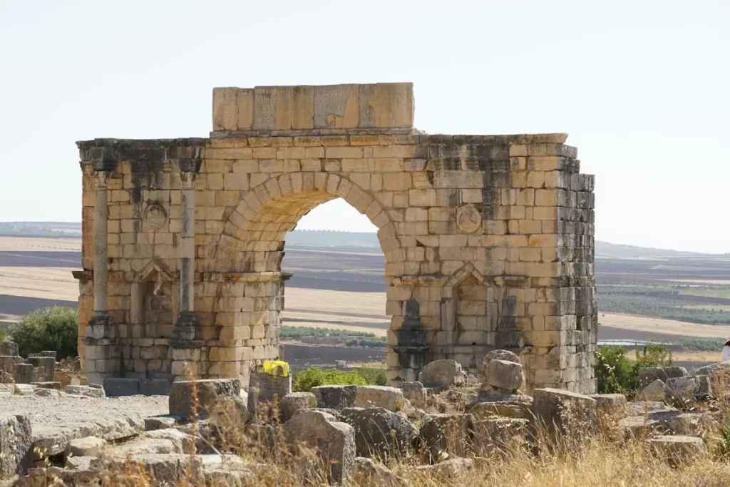 volubilis roman ruines in Meknes city