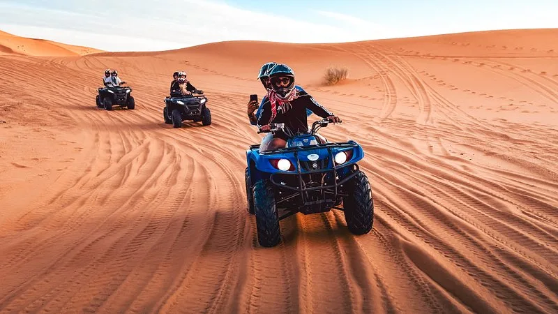 Atv Tour excursion in Sahara Desert