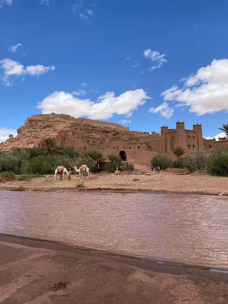 Ait Ben Haddou Kasbah, the movies set in Ouarzazate city Morocco.