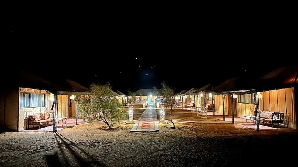 luxury Desert camp in Merzouga, Morocco