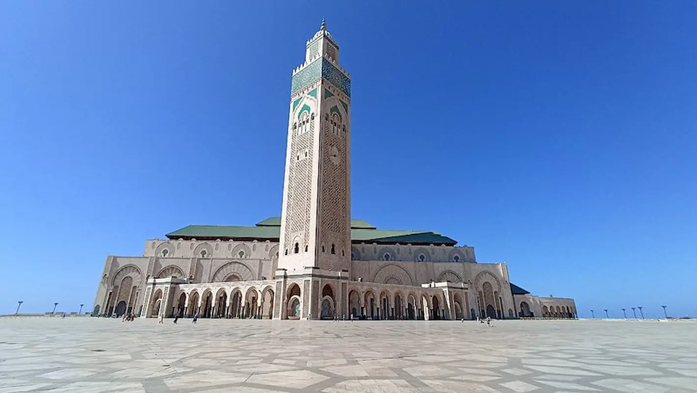 Hassan 2 Mosque in Casablanca - Starting point 0f a 12 Days Morocco Tour from Casablanca