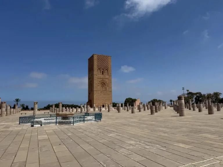 Hassan Tower in Rabat the capital of Morocco