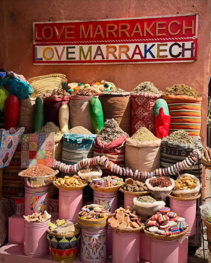 Marrakech city morocco