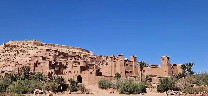Ait Ben Haddou Kasbah the ancient and famous movie Set in Morocco