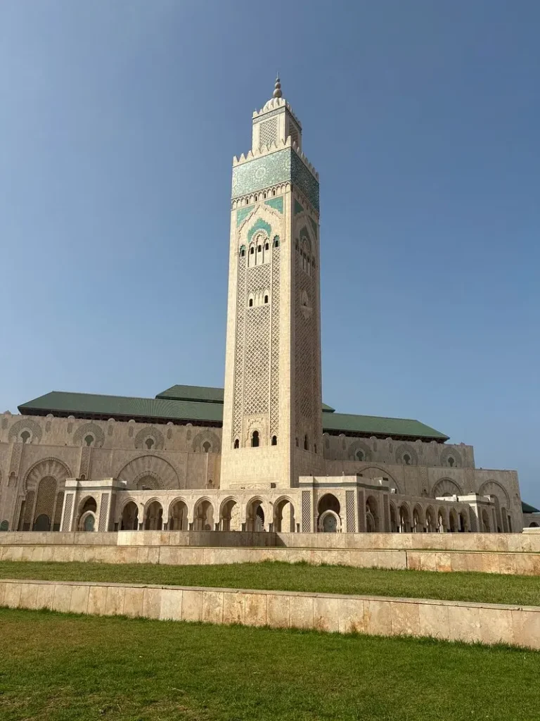 hassan 2 mosque in Casablanca Morocco