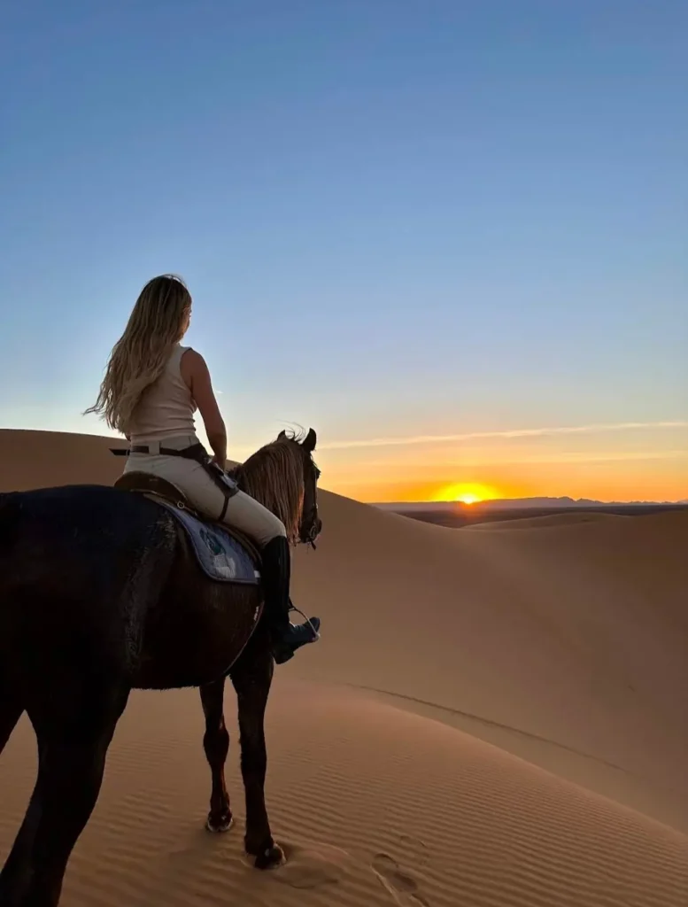Hours ride in Merzouga Desert