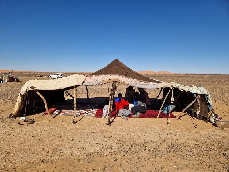 Nomadic Lifestyle in Morocco Desert