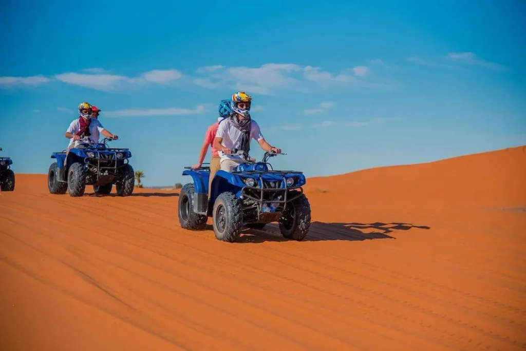 atv experience in Sahara Desert of Morocco