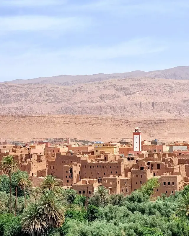 Todra Valley in High Atlas Mountains Morocco